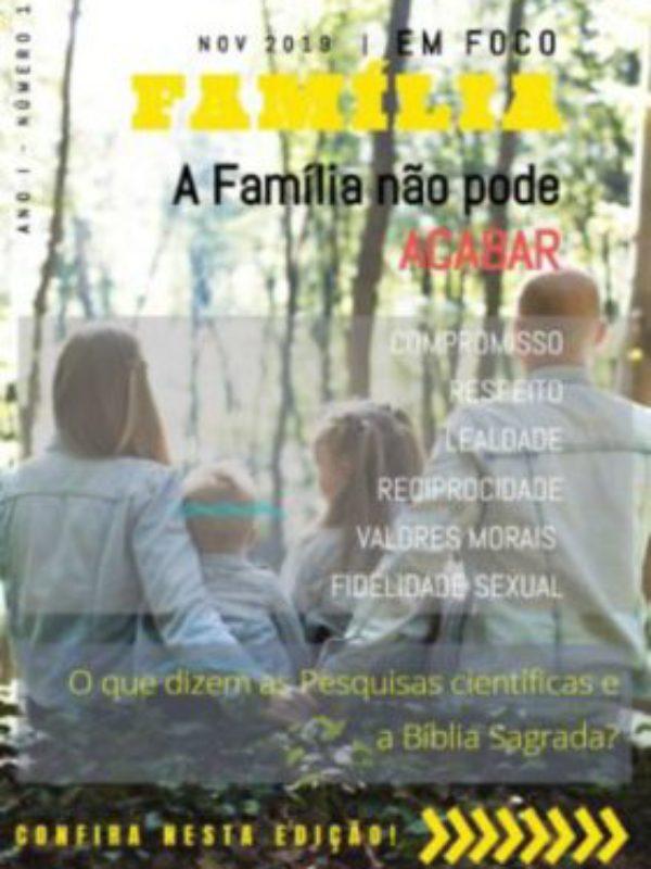 A Família não pode ACABAR!